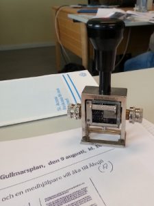 SL-stämpel