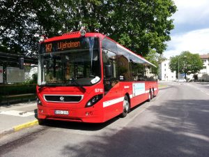 Buss 147 vid Hökmossen