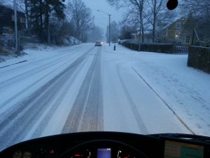 Vinterväglag - då blir det ofta problem i trafiken